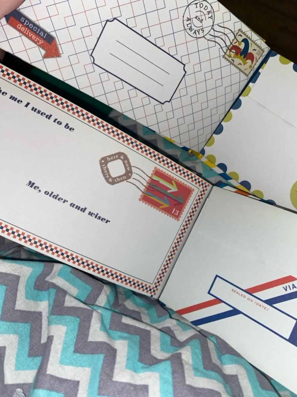 Set of 2: Chronicle Books Letters to my future self & Letters to open when…